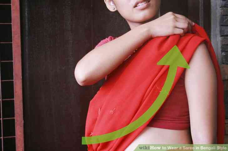 Image intitulée Porter un Sari en Bengali Style de l